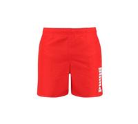 PUMA Mid Length Swim Trunks, Colore: Rosso, XL Uomo