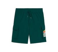 Puma Mid 90s Cargo Chino Shorts Jr Pantaloncini Bermuda da bambino dark myrtle