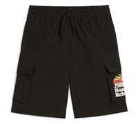 PUMA MID90S Cargo Chino Shorts B, Pantaloncini Intrecciati Bambino, PUMA Black,