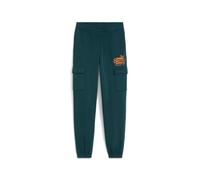 Puma MID90s Cargo Sweatpants FL Jr Pantalone di tuta da bambino Green