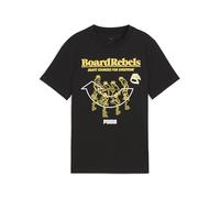 PUMA MID90S Graphic Tee I B, Magliette Bambino, PUMA Black, 128