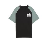 PUMA MID90S Graphic Tee II B, Magliette Bambino, PUMA Black,