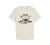 PUMA MID90S Graphic Tee III B, Magliette Bambino, Alpine Snow,