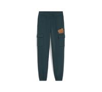 Puma Mid 90s Cargo Jr - pantaloni fitness - bambino 152 Dark Green junior