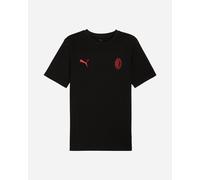 Puma Maglietta Milan Essentials - Prodotto ufficiale con logo - Nero L Uomo