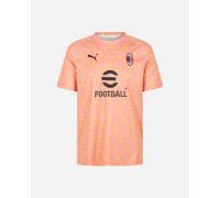PUMA Maglia pre-partita AC Milan da uomo, Sport, Rosa Fruit/Sunny Giallo, XL XL