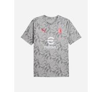 Puma Ac Milan 25/26 Pre Match Short Sleeve T-shirt Grigio S Uomo