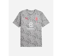 A.C. Milan Prematch Maglia Gara Pre-Partita, Stagione 2025/2026, Prodotto Ufficiale, Grigio, S Unisex-Adulto
