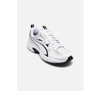 PUMA Milenio Tech, Scarpe da Ginnastica Unisex-Adulto, White Black Silver, 45 EU