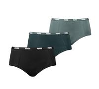 Puma Mini Boxer da Donna (Confezione da 3), Green Combo, XL