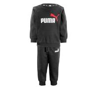 Puma Mini Cats Tuta Jogging Per Bambini Neonati Nera Nuova