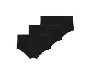 Puma Mini Pantaloncini da Donna (Confezione da 3), Nero, M