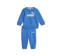 PUMA Minicats Ess Crew Jogger Fl, Tuta sportiva Unisex - Bambini e ragazzi, Blu da corsa, 80