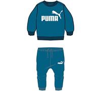 PUMA Minicats Ess Crew Jogger FL, Tuta Sportiva Unisex - Bambini e Ragazzi, Blu Lago, 80