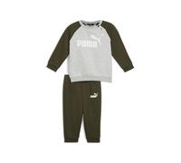 Puma Minicats Ess Raglan Set Verde,Grigio 4-6 Months Ragazzo