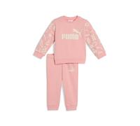PUMA MINICATS SANDY ADVENTURES Crew Set TR INF, Abiti lavorati a maglia Unisex - Bimbi 0-24, Pink Fruit,