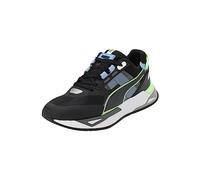 PUMA Mirage Sport Tech Reflective, Scarpe da Ginnastica Unisex-Adulto, Black Speed Green, 41 EU