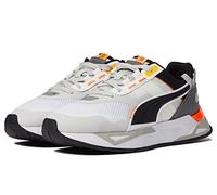 PUMA Mirage Sport Tech Uomo Bianco-Nero-Castlerock, Puma Bianco/Puma Nero/Castlerock, 47 EU