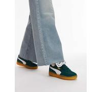 PUMA - Moda Tongue Palermo - Sneakers color verde scuro e bianco 36