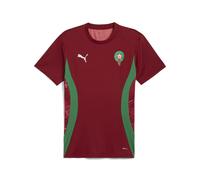 PUMA Morocco Pre-match Jersey Men, Sport, Intense Rosso/Archive Verde, S S