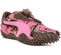 Puma Mostro Camo II Scarpe Trainer Donna Marrone Rosa Lace Up EU 36-42