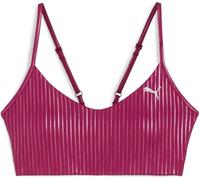 PUMA Move ULTRABARE Bra - AOP - Top Intimo da Donna, Magenta Gleam, 525685