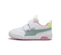 PUMA Multiflex 2 Colour Sneakers Kids, Scarpe, Bianco/Light Moss, 34 34
