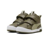 PUMA MULTIFLEX 2 Mid SL V Inf, Sneaker Unisex-Bimbi 0-24, Loden Green-Lux Army, 24 EU