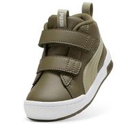 PUMA MULTIFLEX 2 Mid SL V Inf, Sneaker Unisex-Bimbi 0-24, Loden Green-Lux Army, 21 EU