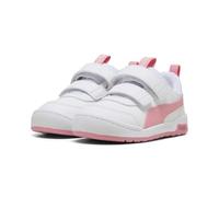 PUMA MULTIFLEX 2 SL V Inf, Sneaker Unisex-Bimbi 0-24, White-PINKSCAPE, 21 EU