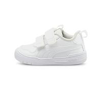 PUMA Multiflex Glitz FS V PS Scarpe Unisex Bambini, Bianco (Puma Bianco-puma Bianco), 35.5 EU