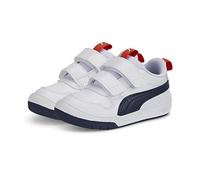 PUMA Multiflex SL V Inf, Scarpe Unisex Bambini, Puma White Peacoat Puma Red, 35.5 EU