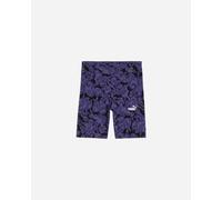 PUMA ESS NATURE 2.0 High-Waist AOP Short Leggings 7", pantaloni tuta donna Donna, Blue Crystal,
