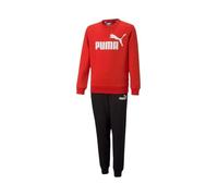 PUMA No.1 Logo Sweat Suit FL B Tuta, for all Time Red, 152 Unisex-Bimbi