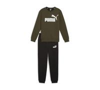 PUMA No.1 Logo Sweat Suit FL B - Tuta Ragazzi, Dark Olive, 670884