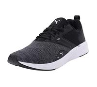 PUMA Nrgy Comet, Running Shoes Unisex-Adulto, Black White, 44 EU
