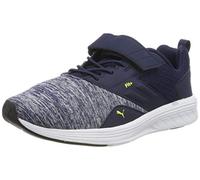 Puma Nrgy Comet V Ps, Scarpe Da Ginnastica, Da Unisex - Bambini E Ragazzi, Blu (Peacoat-Blazing Yellow), 30 EU
