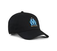 PUMA Olympique de Marseille Essentials Cap, Sport, Nero/Azure, OSFA OSFA