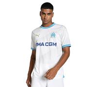 PUMA Olympique de Marseille Home Jersey Replica, T-Shirt Unisex-Adulto, White