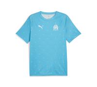 PUMA Olympique de Marseille Pre-match Jersey Men, Sport, Azure/Bianco, S S