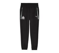 PUMA Olympique Marseille Pumatech - Pantaloni in tessuto nero, 2XL da uomo