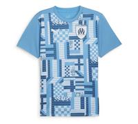 PUMA Om Maglia Prematch Blu Uomo 2024/2025, blu, XS