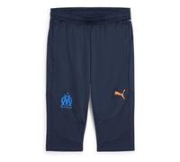 PUMA Om - Pantaloncini sportivi da uomo Om Training 3/4, Marina, M
