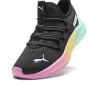 PUMA One4all - Sneaker da bambino, unisex, Nero Fast Rosa Menta, 24 EU