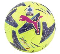 PUMA Orbita Serie a (FIFA Quality PRO), Palline Match Unisex, Tonico Limone-Blu Navy-Sunset Glow, 5