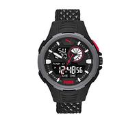 PUMA Orologio Analogico Quarzo da Uomo con Cinturino in Tessuto P5073