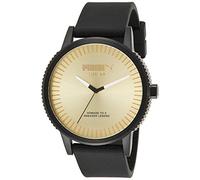 NUOVA Orologio Puma Uomini Nero Suede PU104101007