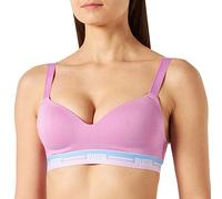 PUMA Padded Short Top Donna, Reggiseno sportivo, Rosa Opera, S