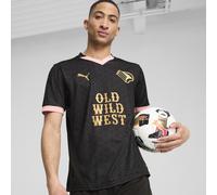 PUMA Palermo F.C. Maglia Away 24/25 da uomo, Abbigliamento, Nero/Oro, XS XS
