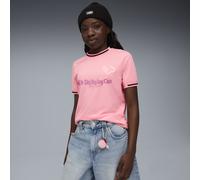 PUMA Palermo F.C. Maglia gara Home Replica 25/26 per ragazzi, Abbigliamento, Rosa, 13-14Y 13-14Y